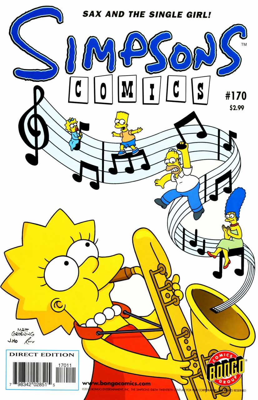 Simpsons Comics (1993) no. 170 - Used