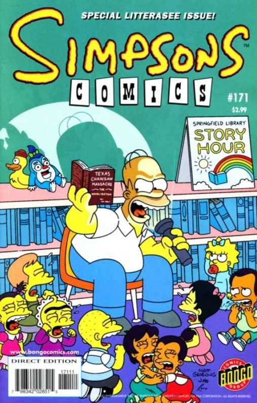 Simpsons Comics (1993) no. 171 - Used
