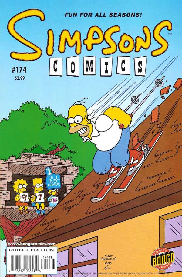 Simpsons Comics (1993) no. 174 - Used