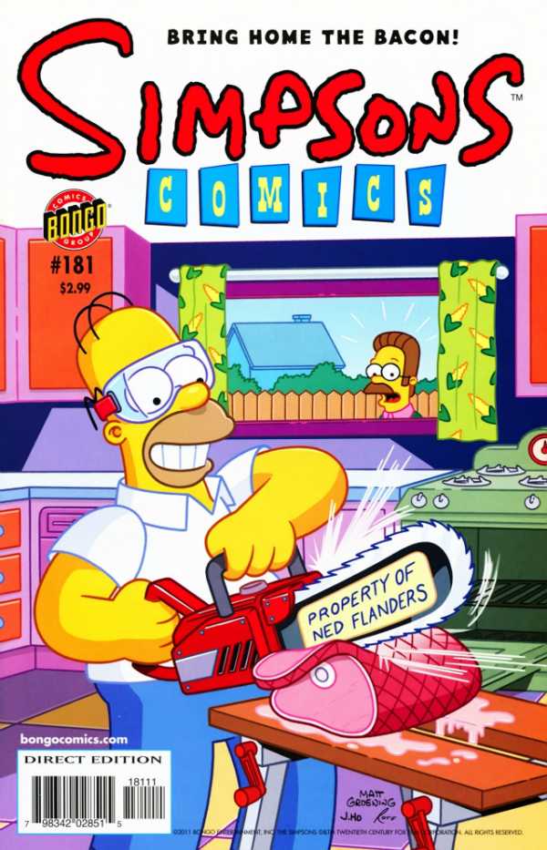 Simpsons Comics (1993) no. 181 - Used