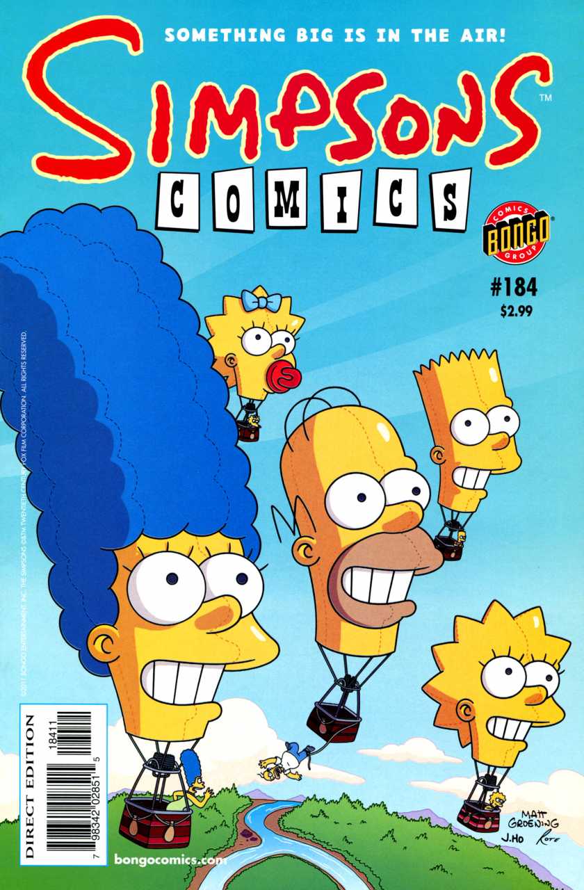 Simpsons Comics (1993) no. 184 - Used