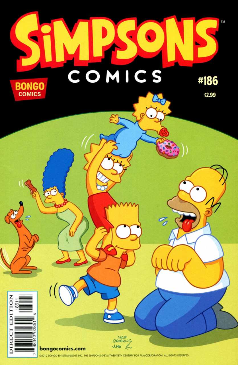 Simpsons Comics (1993) no. 186 - Used