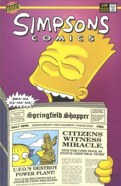 Simpsons Comics (1993) no. 19 - Used