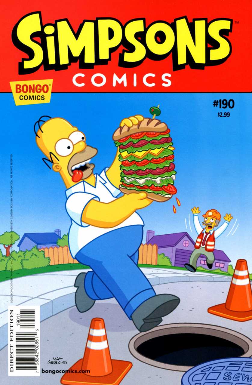 Simpsons Comics (1993) no. 190 - Used