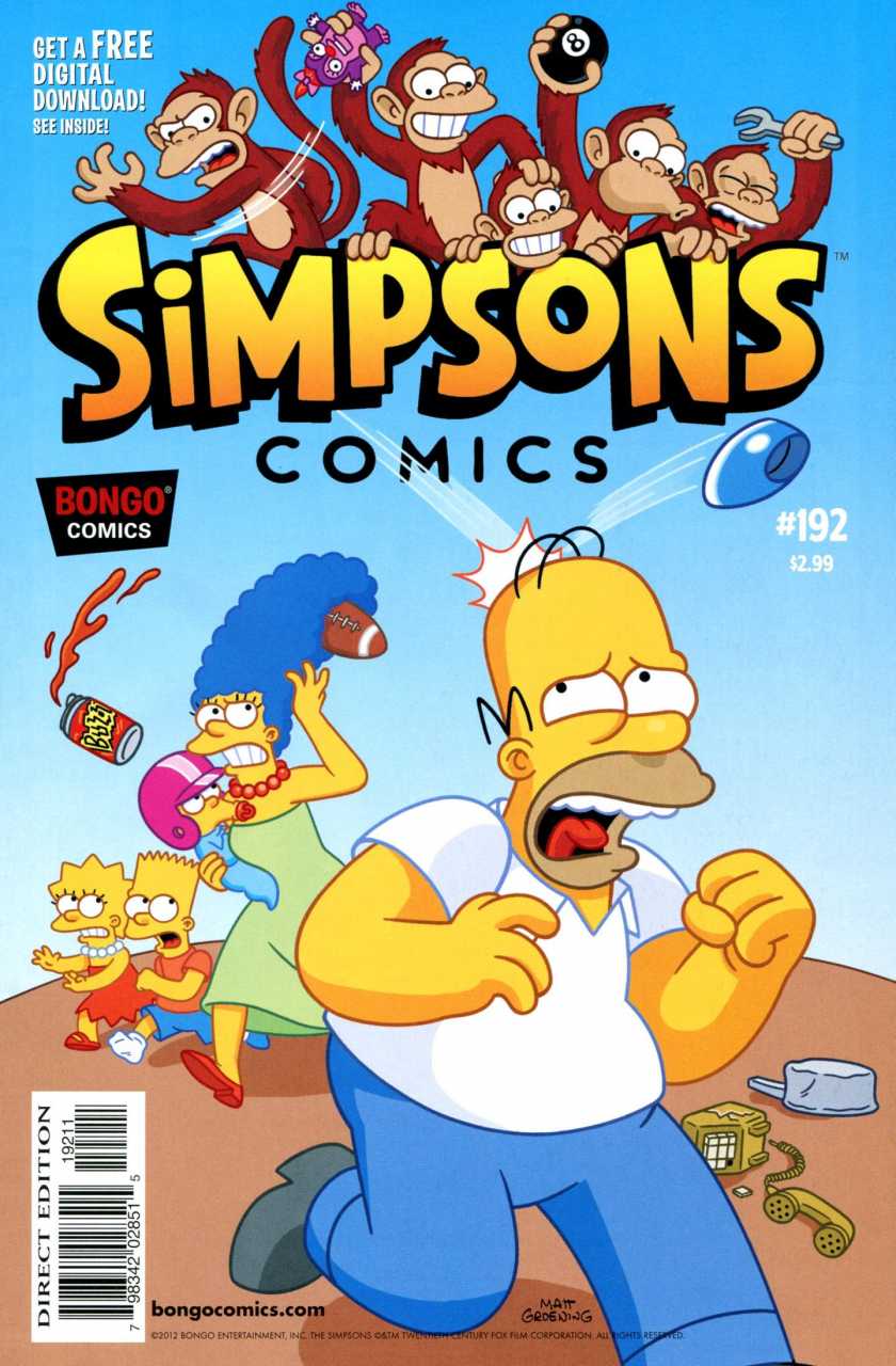 Simpsons Comics (1993) no. 192 - Used