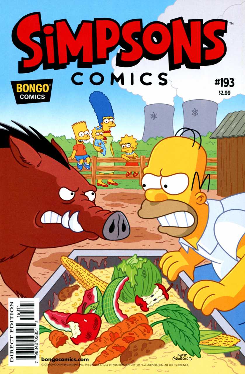 Simpsons Comics (1993) no. 193 - Used