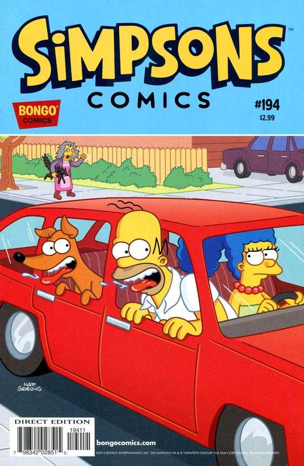 Simpsons Comics (1993) no. 194 - Used