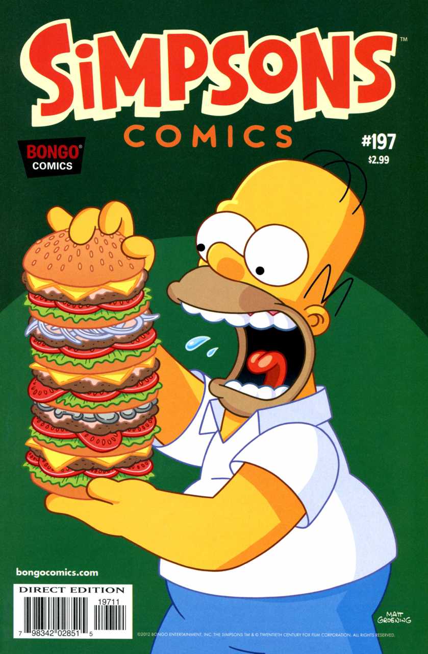 Simpsons Comics (1993) no. 197 - Used