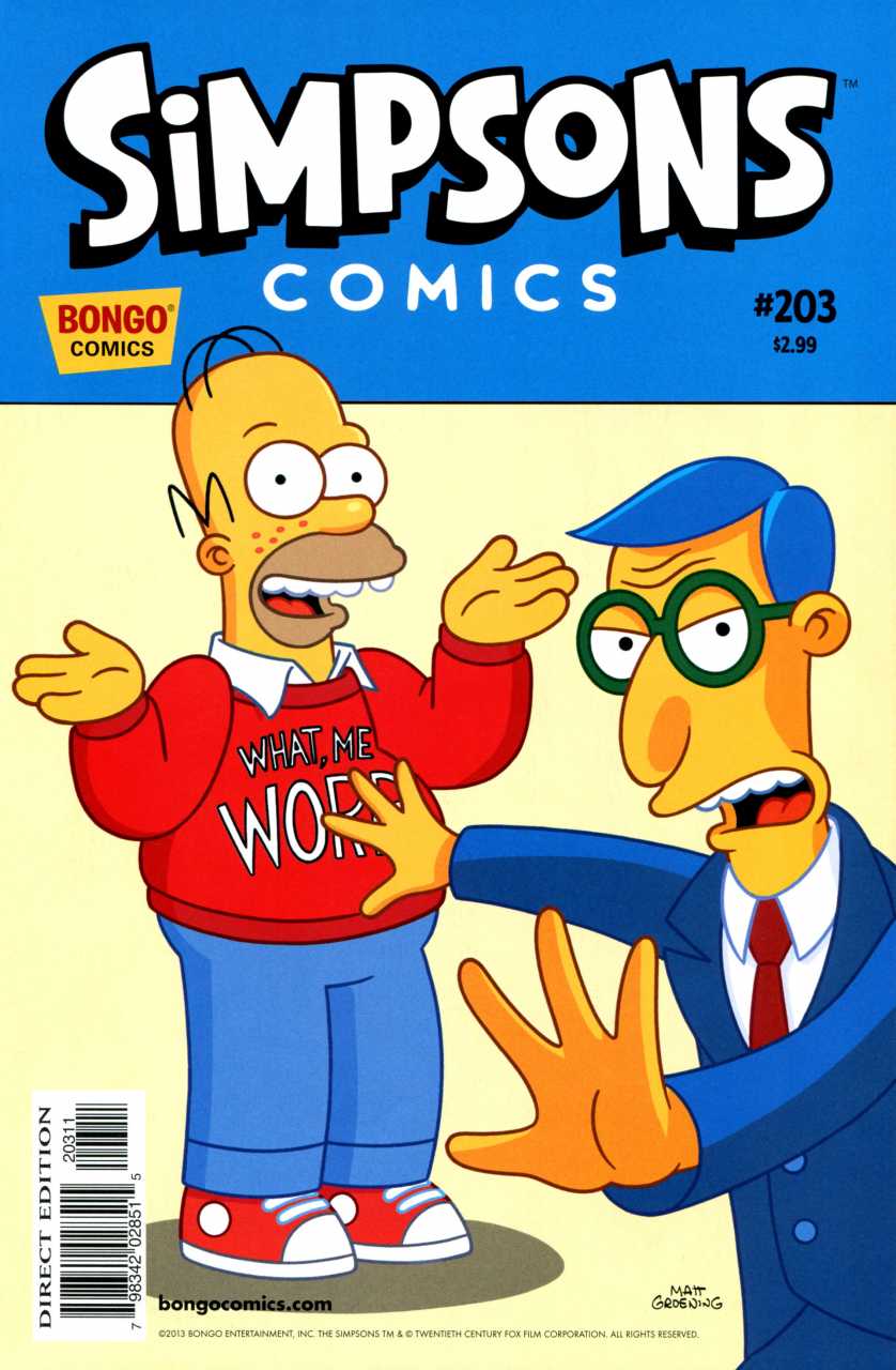 Simpsons Comics (1993) no. 203 - Used