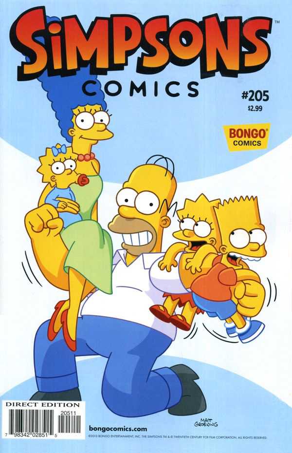Simpsons Comics (1993) no. 205 - Used