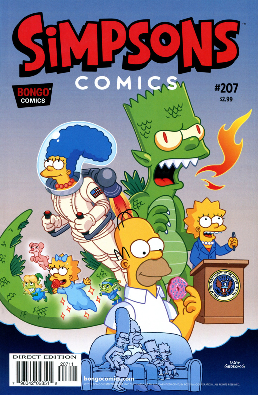 Simpsons Comics (1993) no. 207 - Used