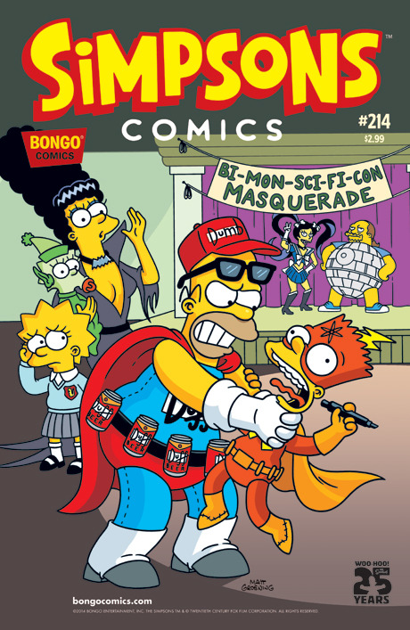 Simpsons Comics (1993) no. 214 - Used