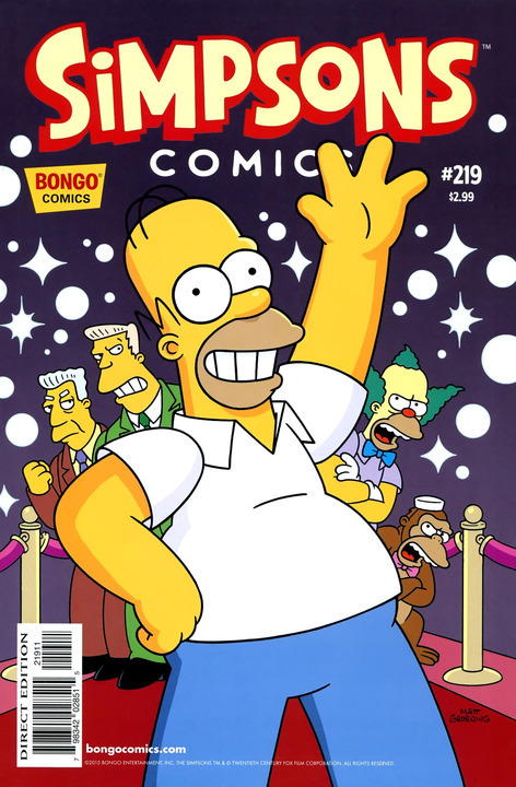 Simpsons Comics (1993) no. 219 - Used