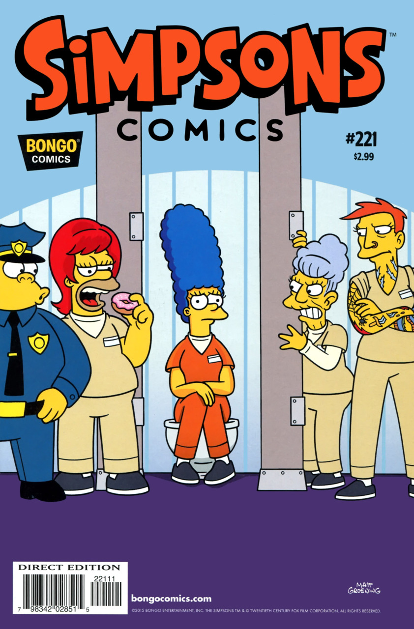 Simpsons Comics (1993) no. 221 - Used