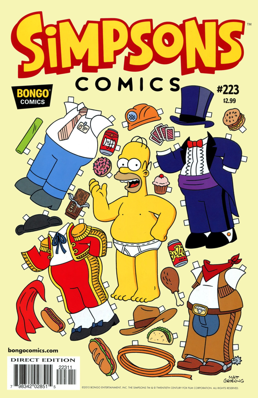 Simpsons Comics (1993) no. 223 - Used