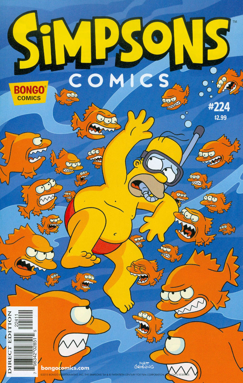 Simpsons Comics (1993) no. 224 - Used