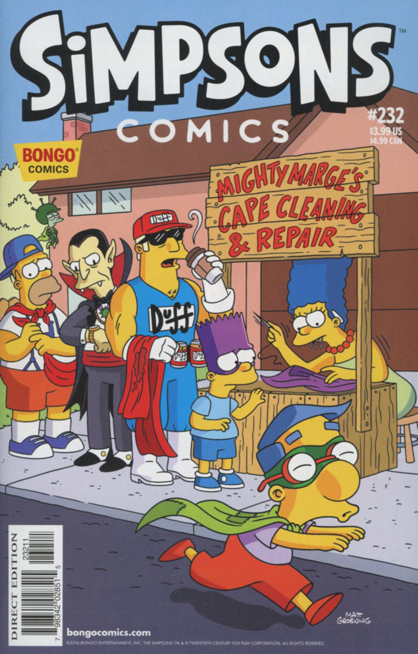 Simpsons Comics (1993) no. 232 - Used