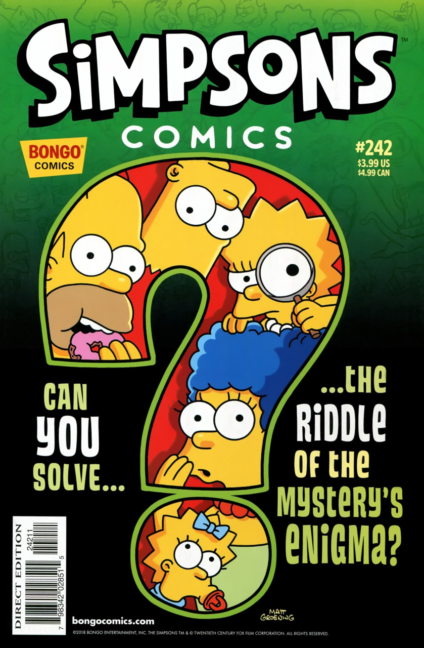 Simpsons Comics (1993) no. 242 - Used