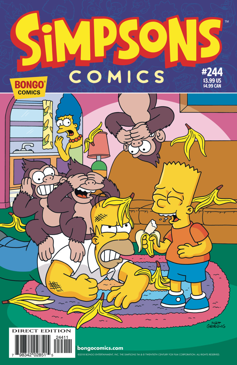 Simpsons Comics (1993) no. 244 - Used