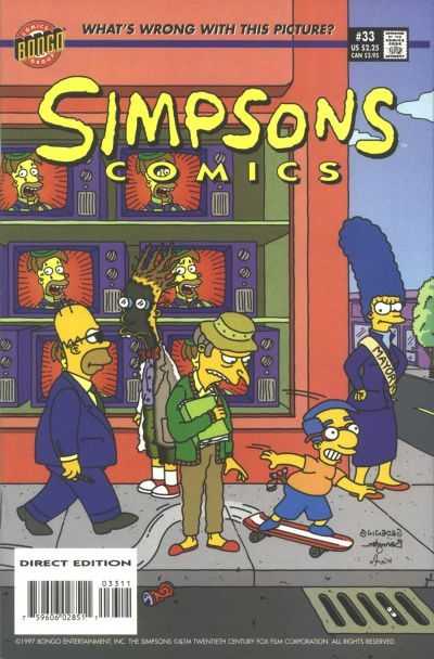 Simpsons Comics (1993) no. 33 - Used