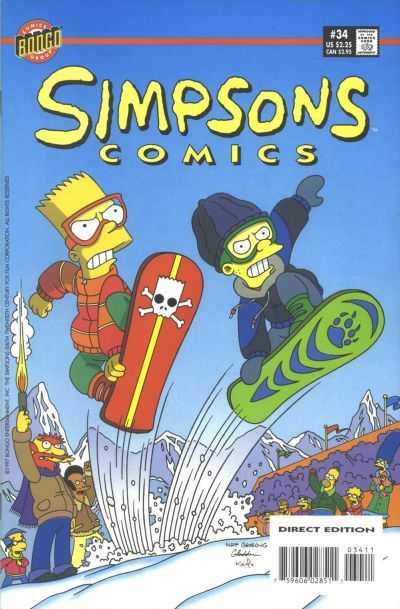 Simpsons Comics (1993) no. 34 - Used