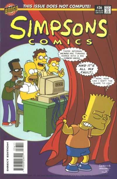 Simpsons Comics (1993) no. 36 - Used