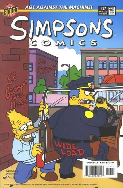Simpsons Comics (1993) no. 37 - Used
