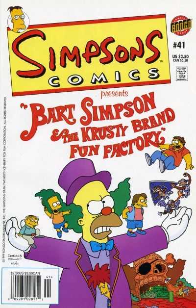 Simpsons Comics (1993) no. 41 - Used