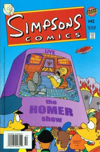 Simpsons Comics (1993) no. 42 - Used