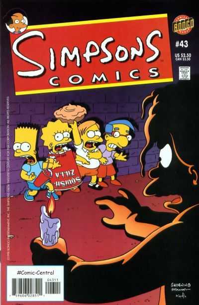 Simpsons Comics (1993) no. 43 - Used