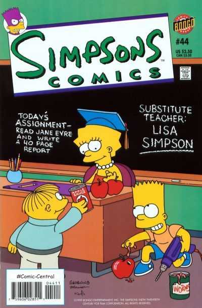Simpsons Comics (1993) no. 44 - Used