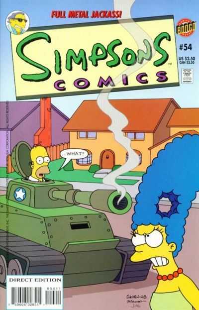 Simpsons Comics (1993) no. 54 - Used