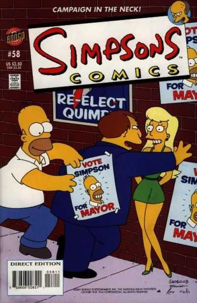 Simpsons Comics (1993) no. 58 - Used