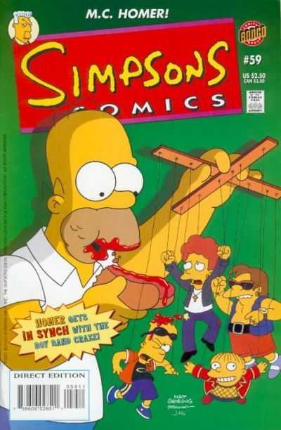 Simpsons Comics (1993) no. 59 - Used