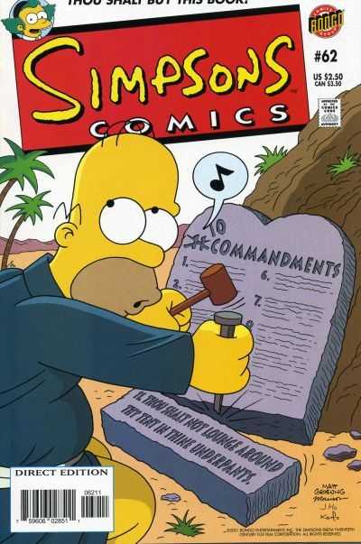 Simpsons Comics (1993) no. 62 - Used