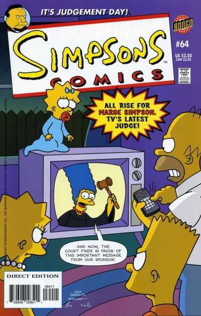 Simpsons Comics (1993) no. 64 - Used