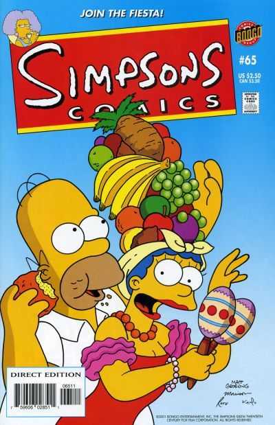 Simpsons Comics (1993) no. 65 - Used