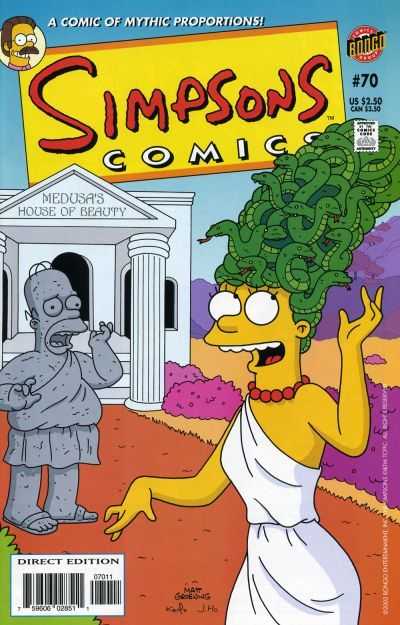 Simpsons Comics (1993) no. 70 - Used