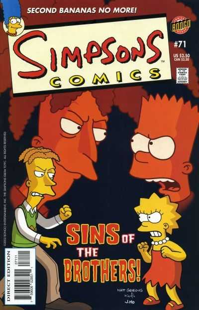 Simpsons Comics (1993) no. 71 - Used