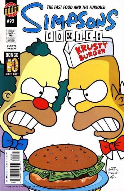 Simpsons Comics (1993) no. 92 - Used