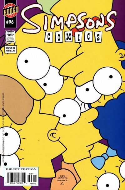 Simpsons Comics (1993) no. 96 - Used