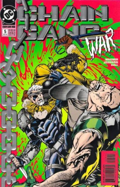 Chain Gang War (1993) no. 5 - Used