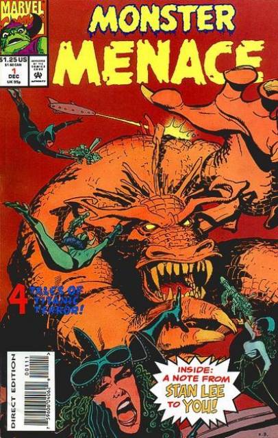 Monster Menace (1993) no. 1 - Used