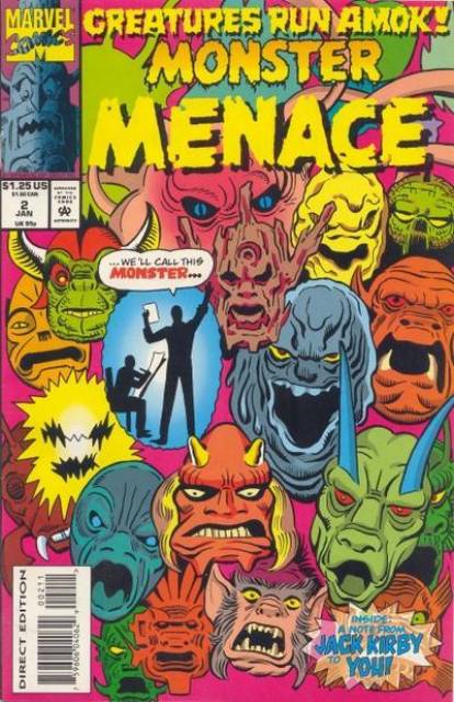 Monster Menace (1993) no. 2 - Used