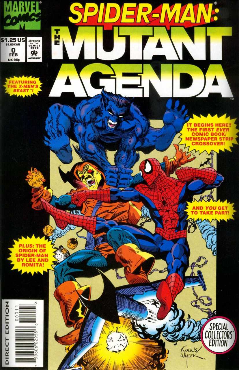 Spider-Man Mutant Agenda (1994) no. 0 - Used