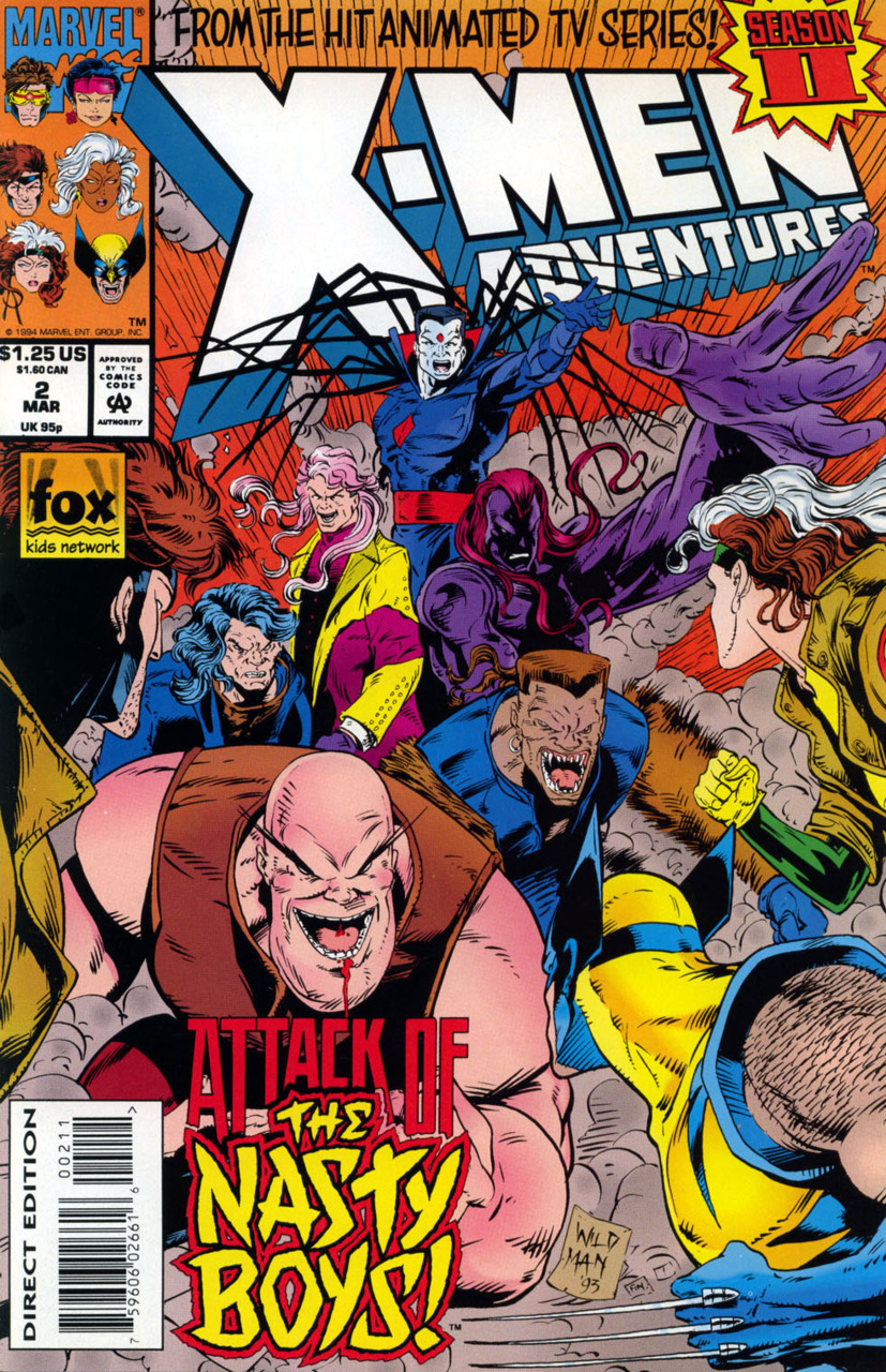 X-Men Adventures Season II (1994) no. 2 - Used