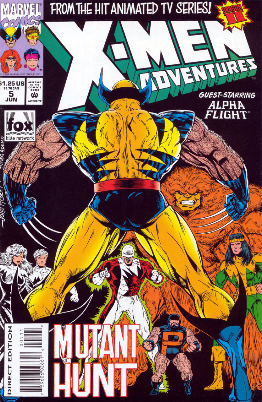 X-Men Adventures Season II (1994) no. 5 - Used