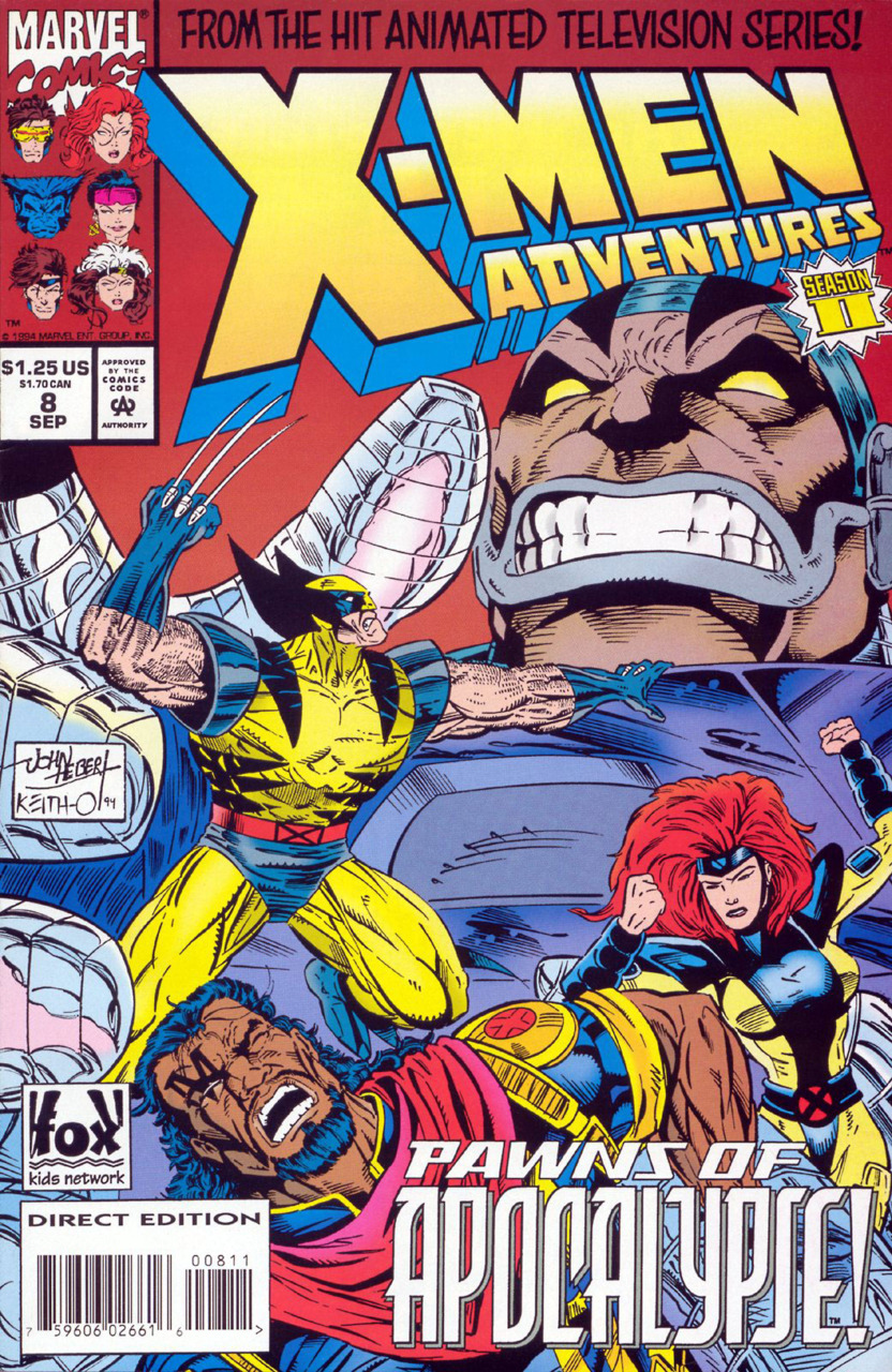 X-Men Adventures Season II (1994) no. 8 - Used