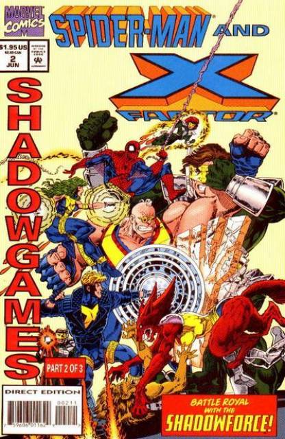 Spider-Man and X-Factor: Shadowgames (1994) no. 2 - Used