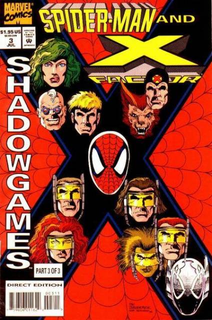 Spider-Man and X-Factor: Shadowgames (1994) no. 3 - Used